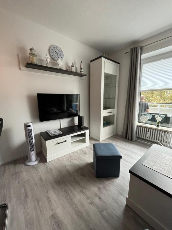 Ferienwohnung Watt Un Leev In Direkter Strand & Citynaehe Von Buesum Bagian luar foto