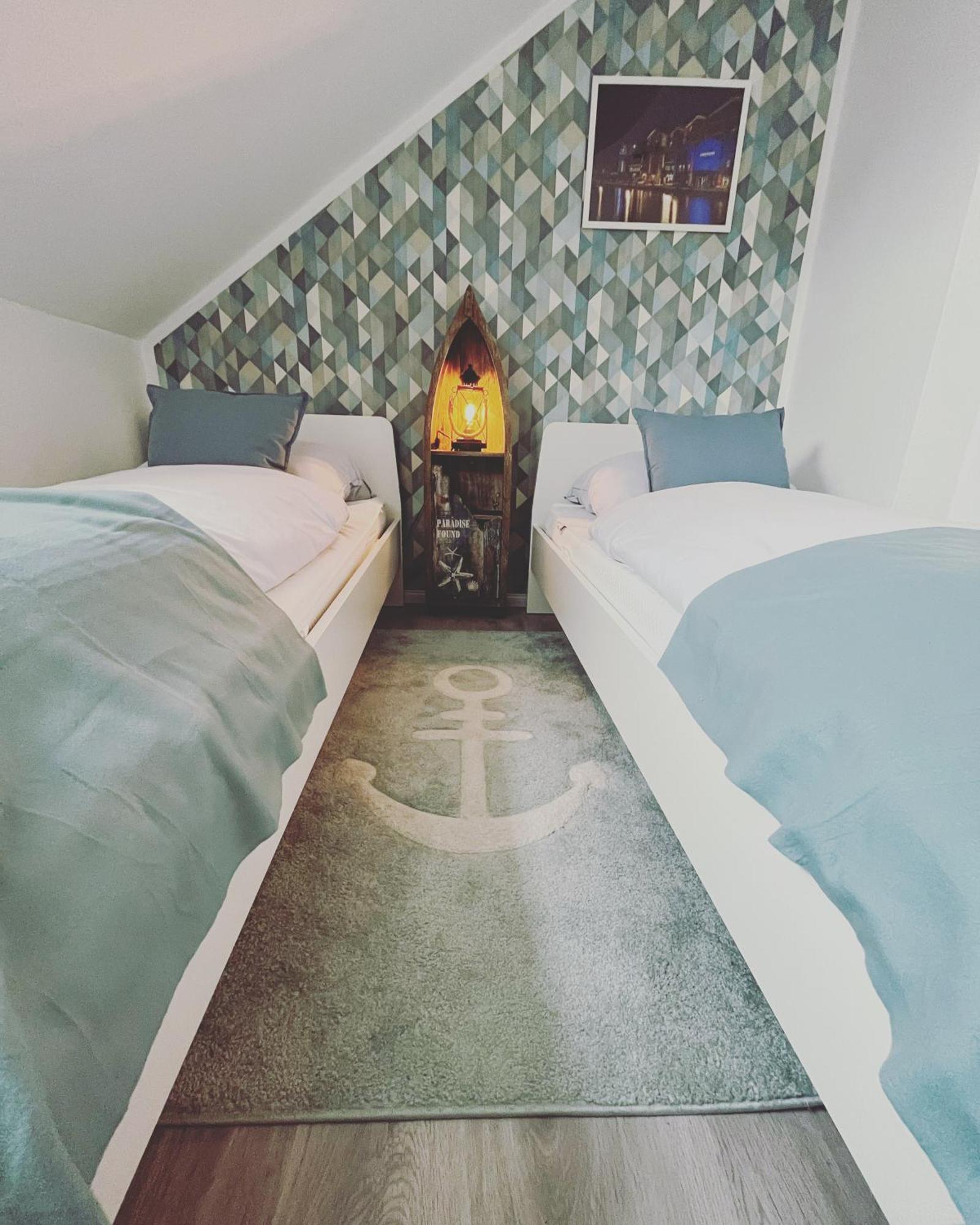 Ferienwohnung Watt Un Leev In Direkter Strand & Citynaehe Von Buesum Bagian luar foto