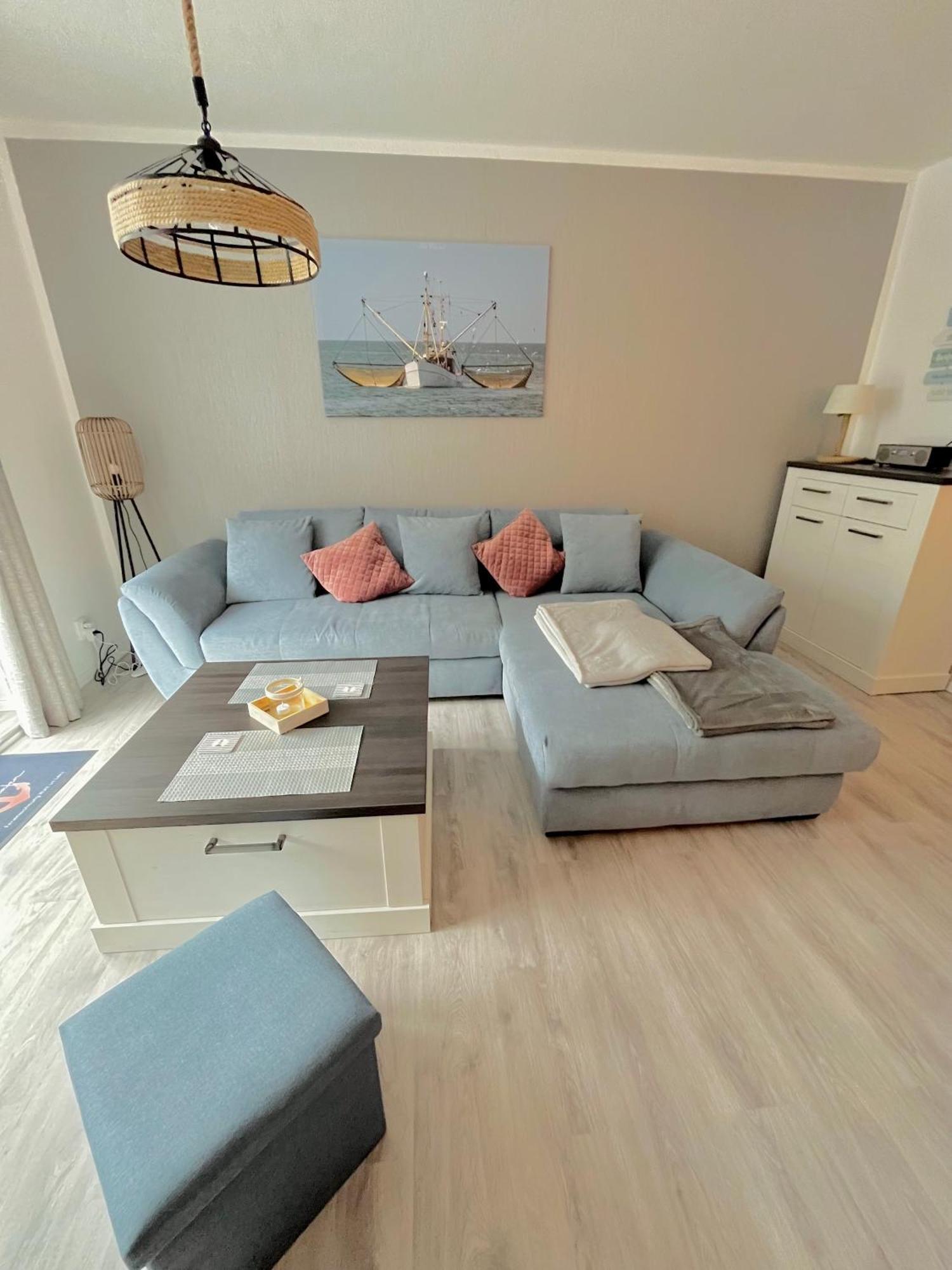Ferienwohnung Watt Un Leev In Direkter Strand & Citynaehe Von Buesum Bagian luar foto